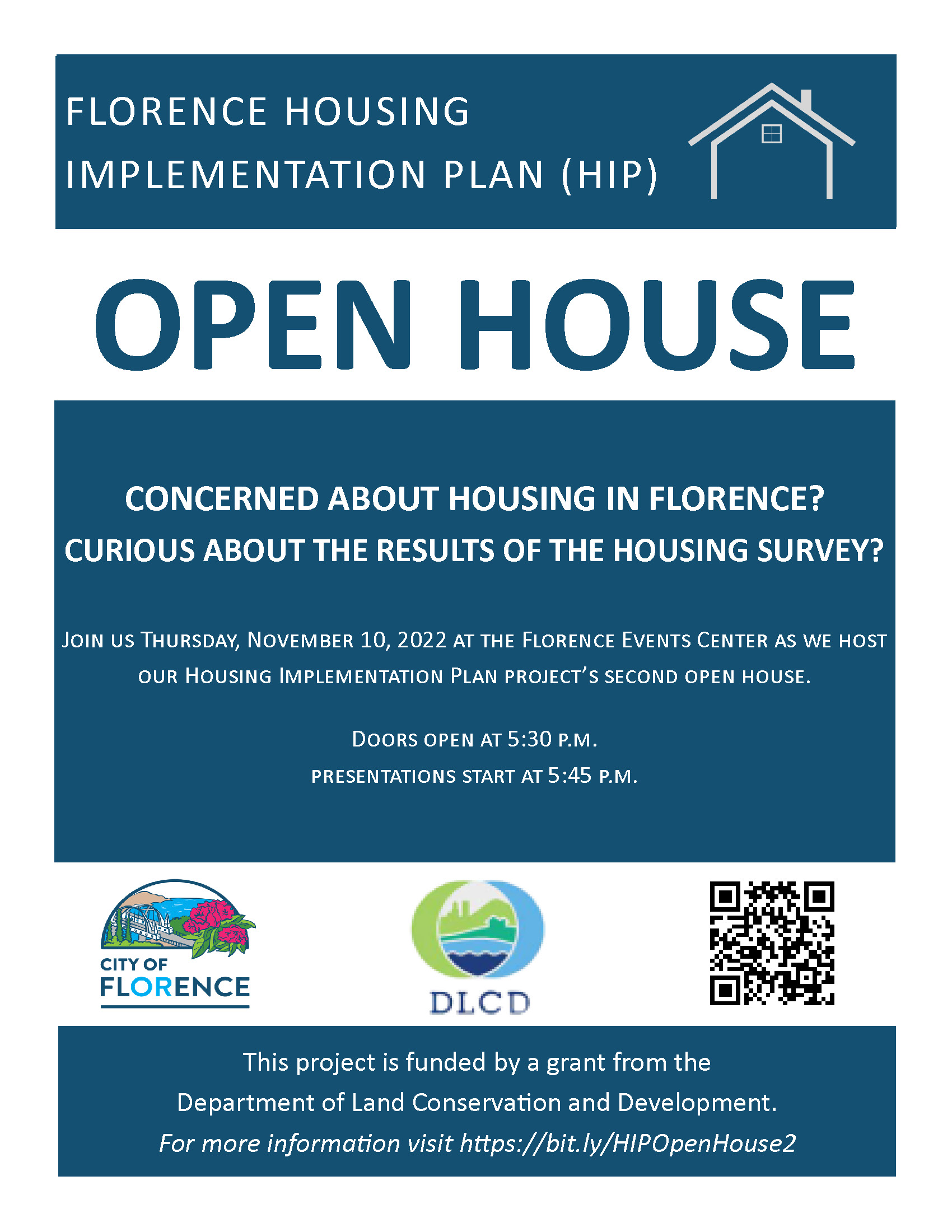 HIP Open House #2 Flyer
