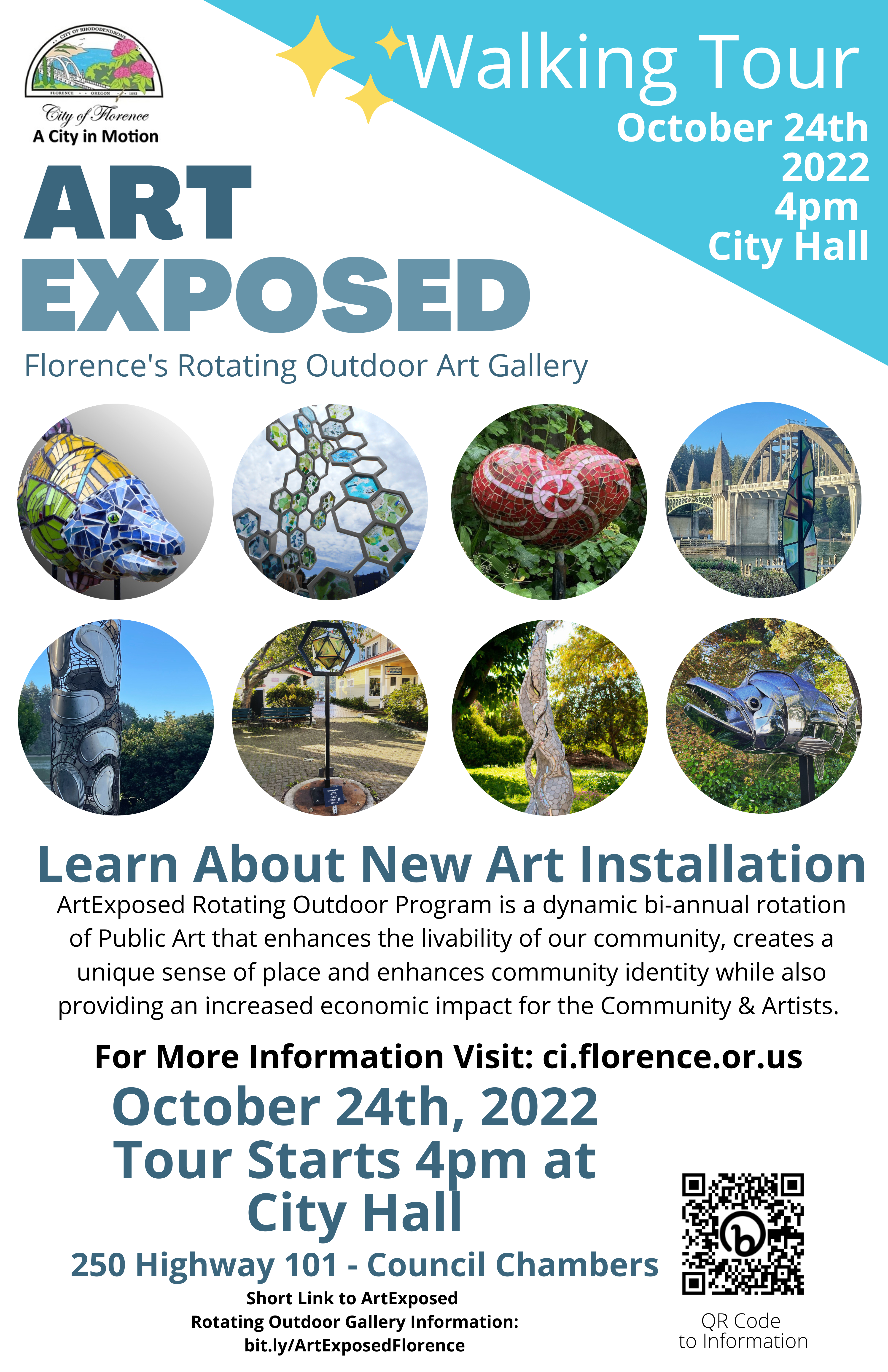 Art Exposed Walking Tour poster