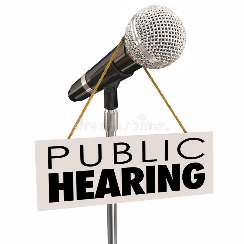 Public Hearing Clip Art