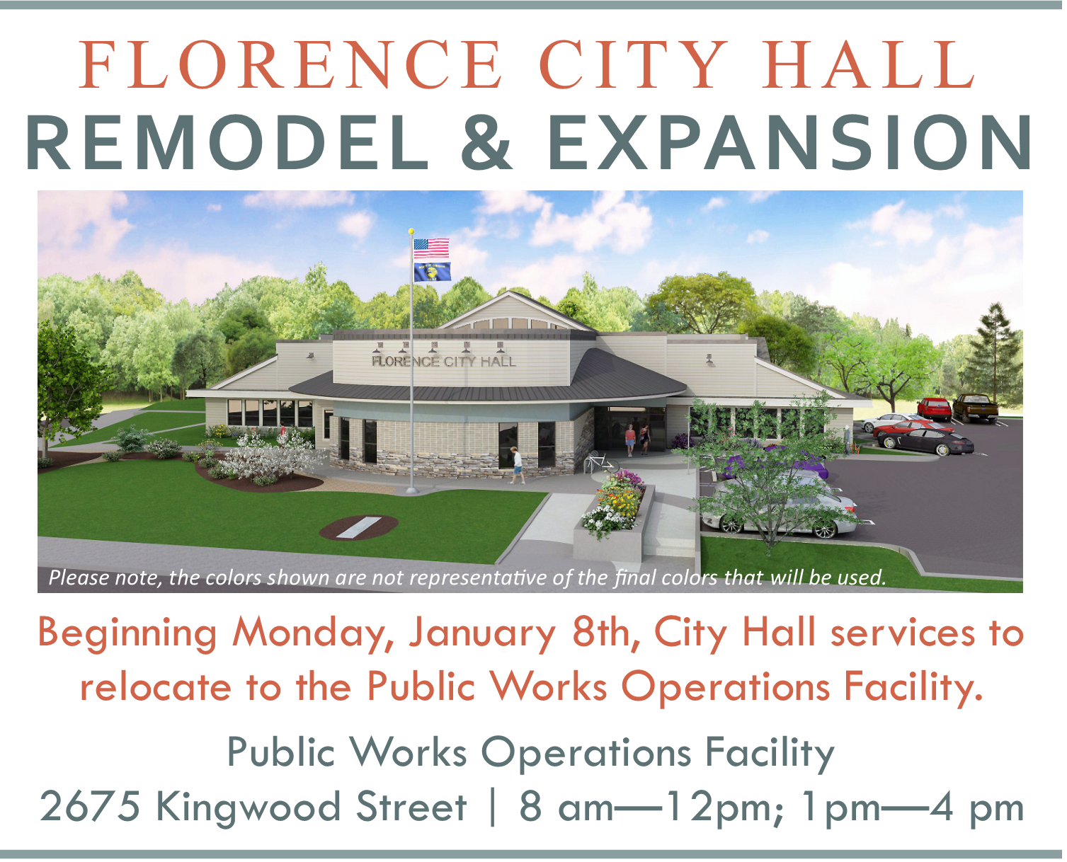 City Hall Service Notice