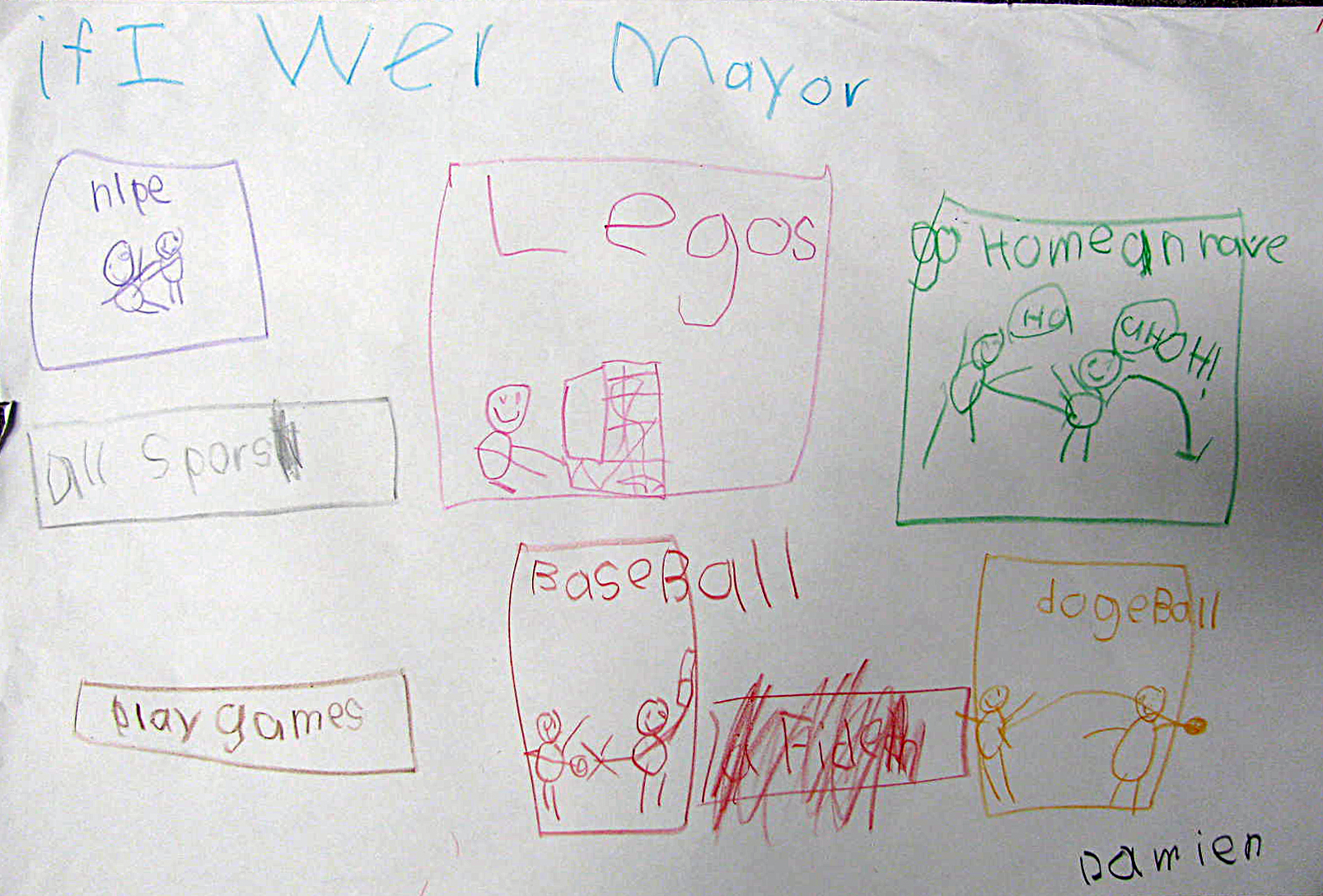 If I were Mayor Entry 19