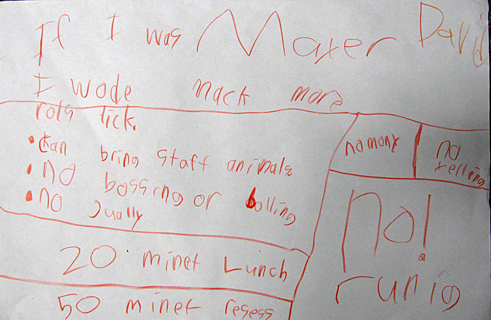If I were Mayor Entry 20