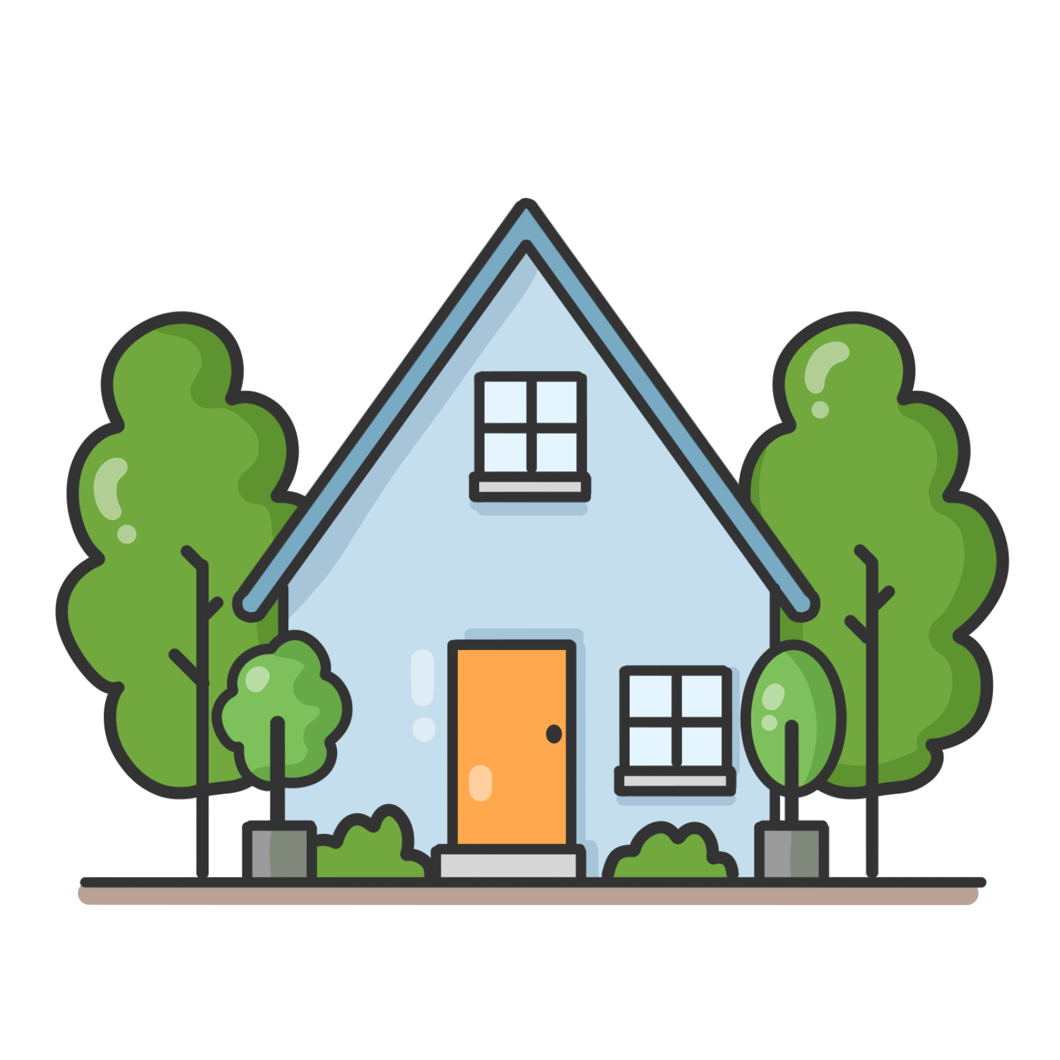 house