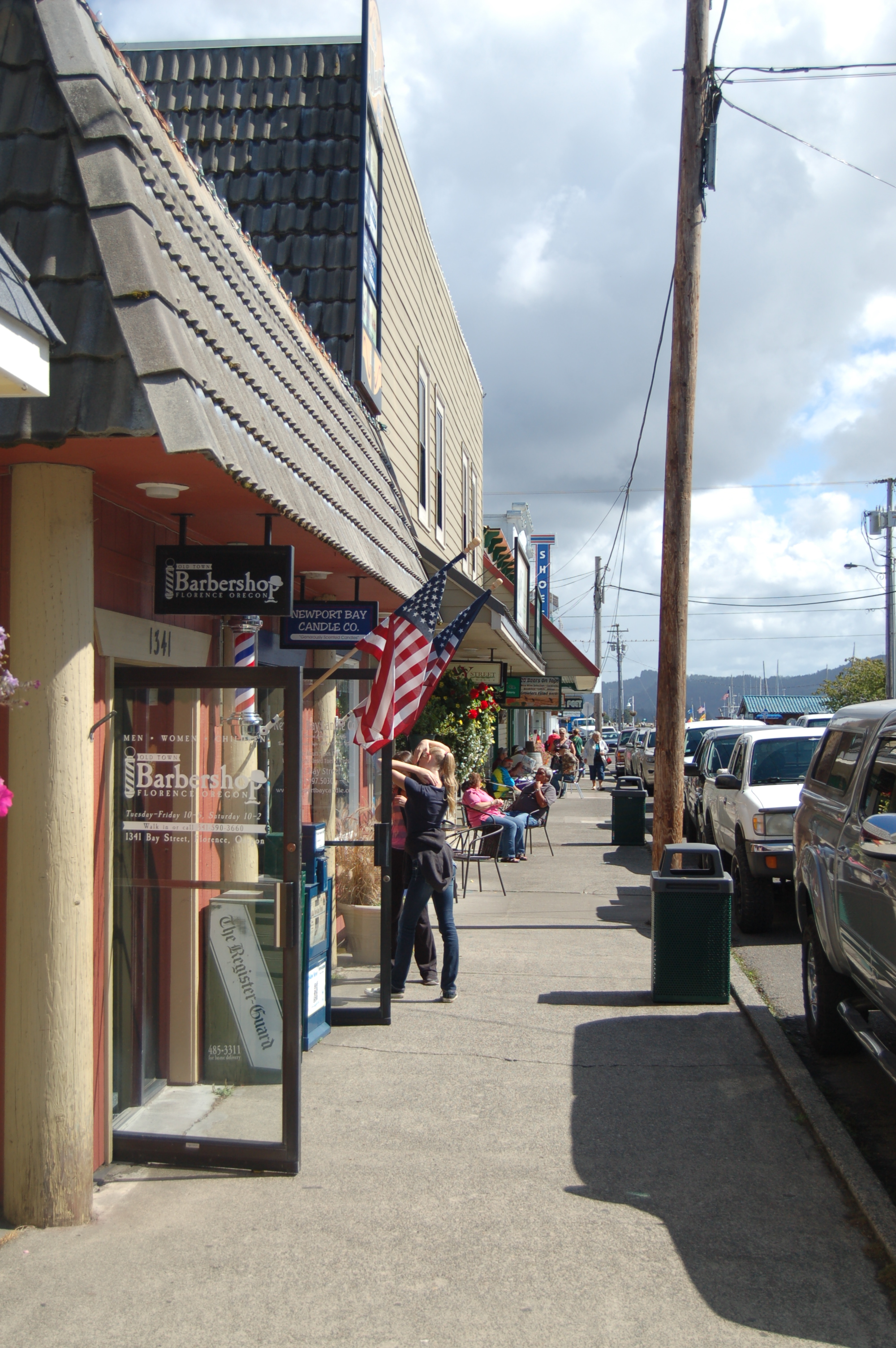 Shops and People