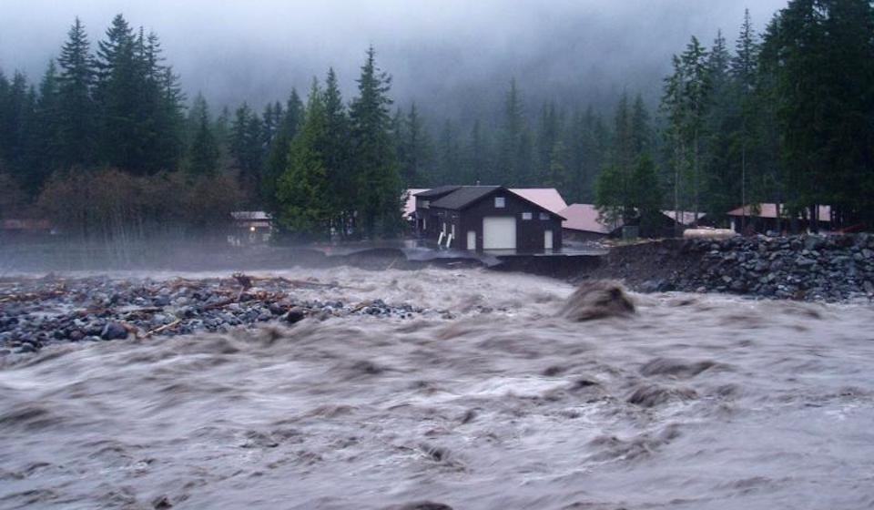 Nisqually Flood - 2006 - Image Courtesy Mount Rainier National Park/NPS