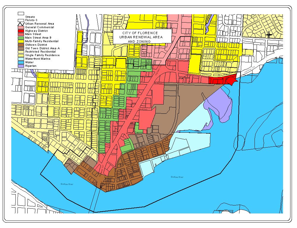 Florence Urban Renewal Agency Boundary