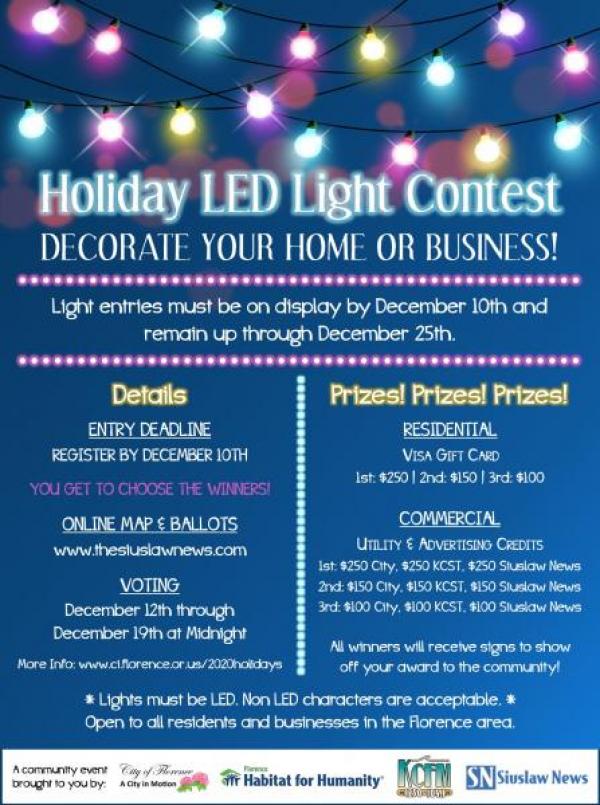 2020 LED Light Contest | City of Oregon