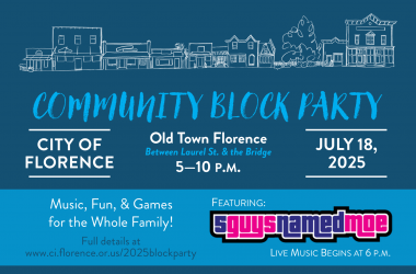2025 Block Party Flyer