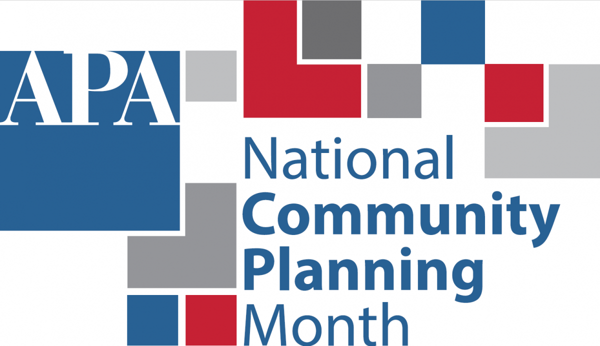 National Community Planning Month Logo