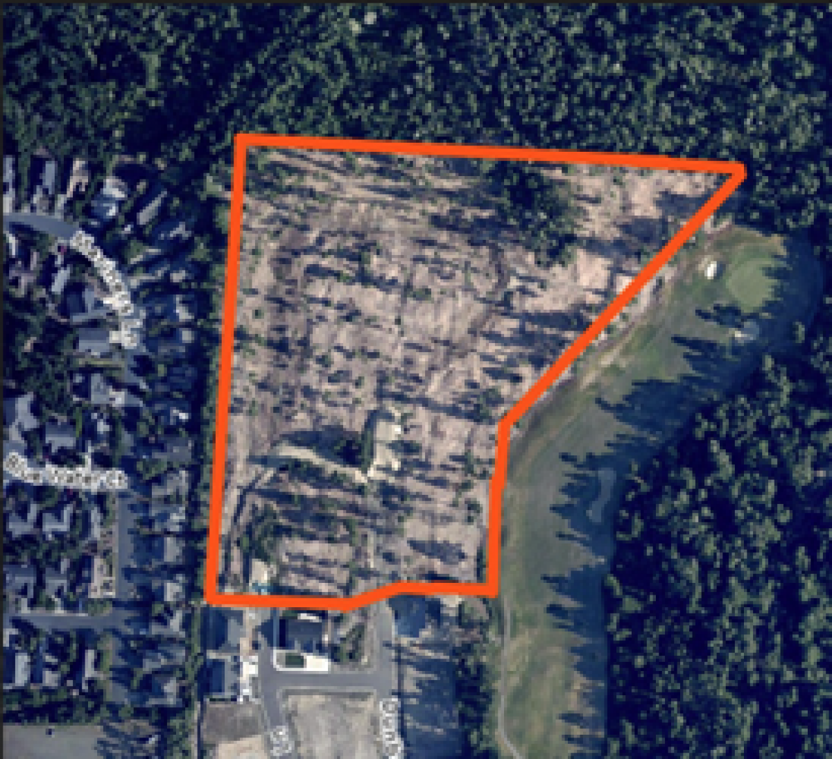 Overview of Area to be developed